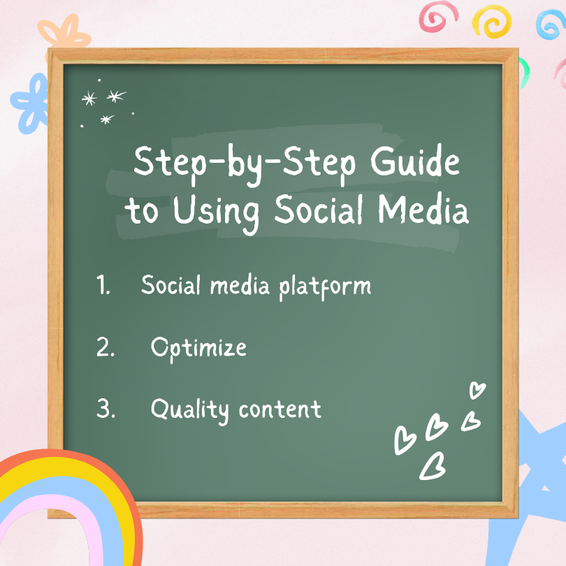 social media step by step 